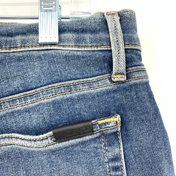 Joe's Jeans Cut Off Hem Shorts Mens Size 33 Medium Wash Blue Stretch Denim - Picture 3 of 7